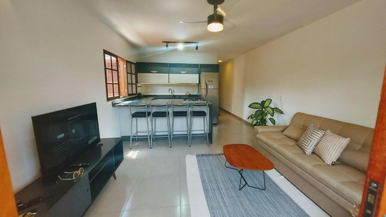 Algodão - Novo Flat com Piscina, 50mts da praia, churrasqueira privativa, ar con, wi-fi, netflix, garagem Araquari Exterior foto
