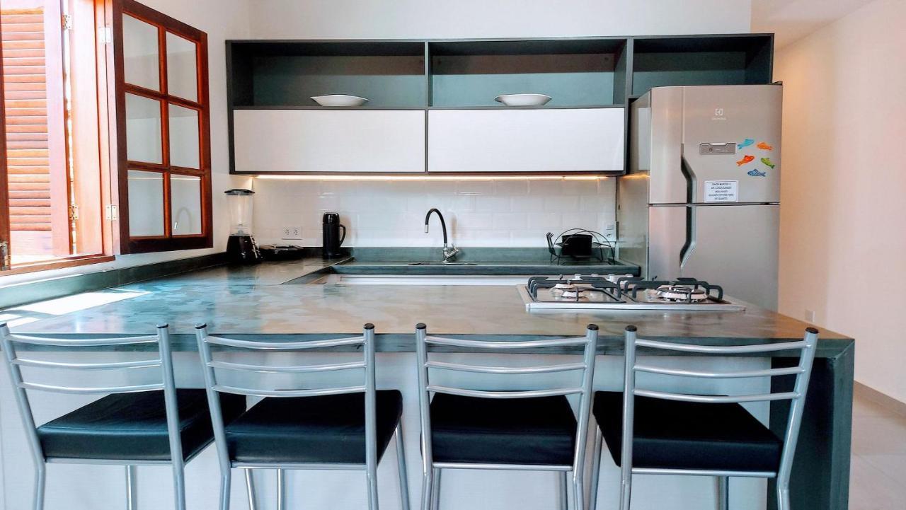 Algodão - Novo Flat com Piscina, 50mts da praia, churrasqueira privativa, ar con, wi-fi, netflix, garagem Araquari Exterior foto