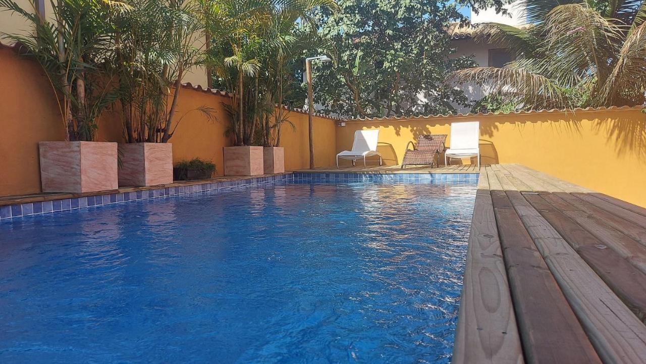 Algodão - Novo Flat com Piscina, 50mts da praia, churrasqueira privativa, ar con, wi-fi, netflix, garagem Araquari Exterior foto